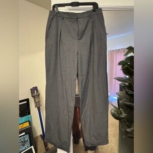 Womens Gray Commense brand trousers